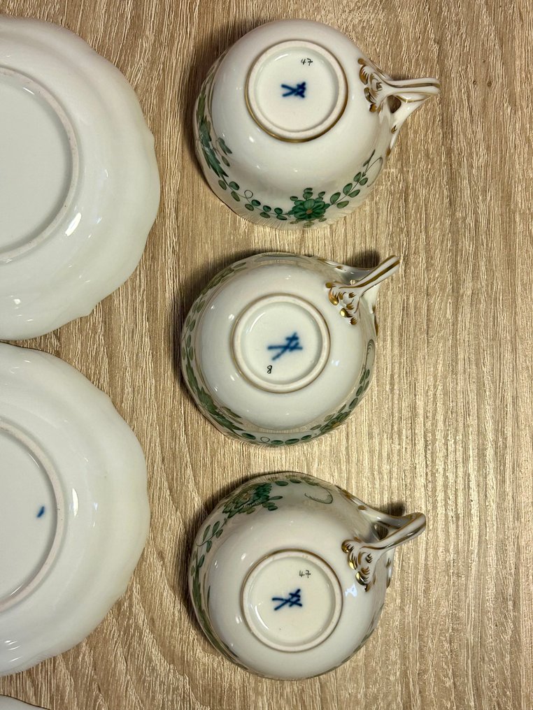 Meissen - Juego para té - Porcelana - Meissener Porzellan 15 set #3.2