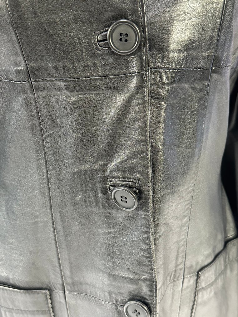 Kyuso - Lederen Damesblazer – Made in Italy – Maat 40 - 西装外套 - 复古 #3.2