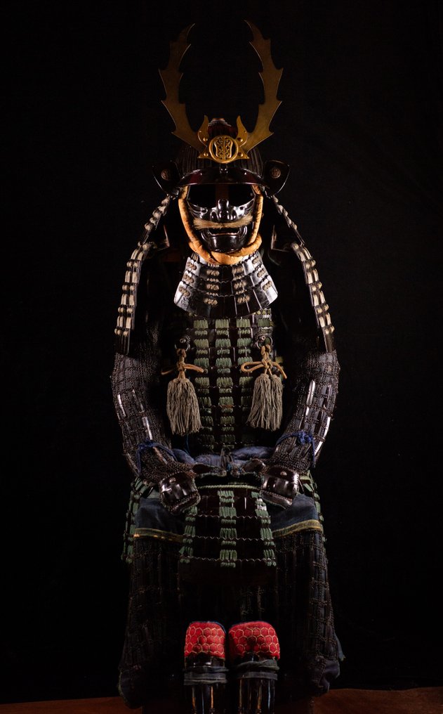 Yoroi πλήρης σαμουράι πανοπλία - Μετάξι, Χαλκός, σίδερο - Ιαπωνία - Edo Period (1600-1868) #1.0