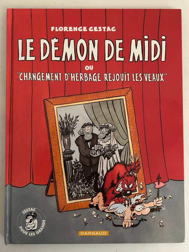 Le Démon de midi T1 - Les Vieux copains pleins de pépins + dédicace - C - 1 Album - Herdruk - 2000 #2.1