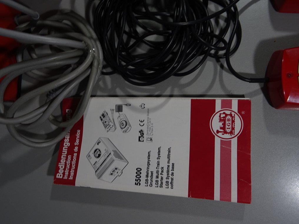 LGB, Lenz G - 50110/55000 - Transformer (1) - 1 x safety transformer, 1 x digital central multi-zone control + 3 x controllers #3.2