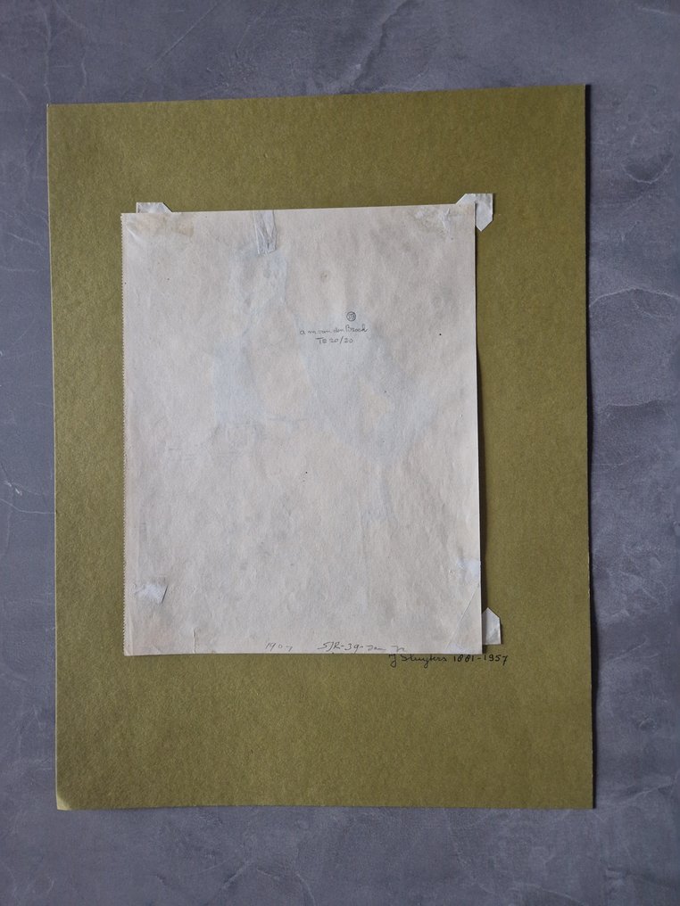 Jan SLUIJTERS (1881 - 1957) - "Ober" #3.2