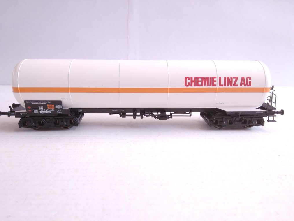 Roco H0 - 44073 - Modeltogvogn (1) - Citernes Gaz - Chemnitz Linz AG - DB #2.1