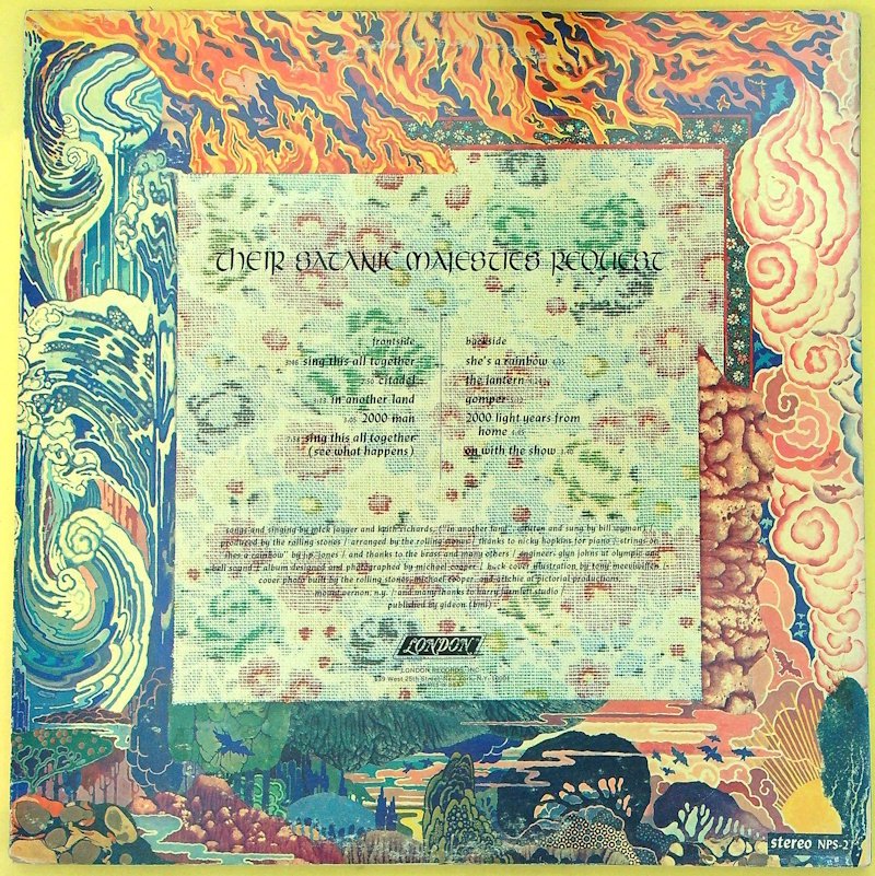 Rolling Stones - 1. Their Satanic Majesties Request (3D Cover) 2. Big Hits (High Tide And Green Grass) Mono - Multiple titles - LP Albums (multiple items) - 1966 #2.1