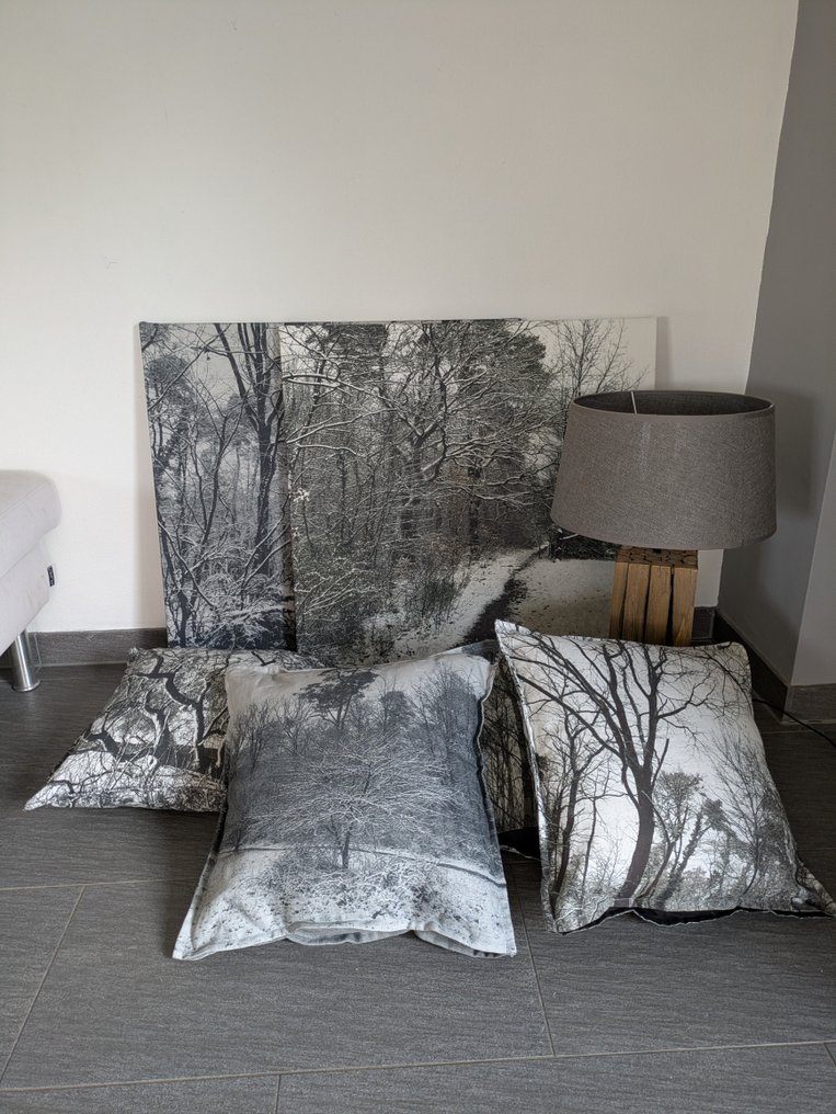 LinenDesignSilver - Kudde #3.2