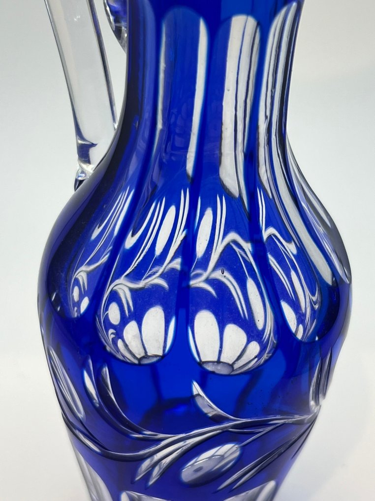 Ρίπτης - επικάλυψη μπλε κοβάλτιο. γυαλί ή κρύσταλλο; #3.2