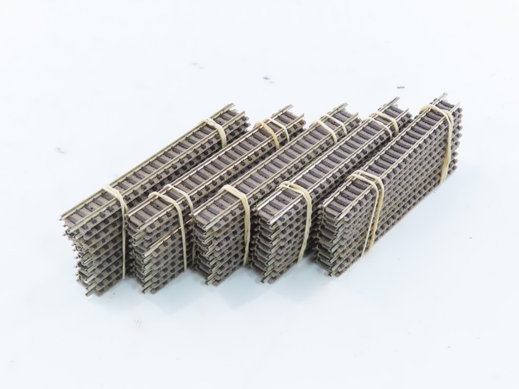 Fleischmann N - 9101 - Linhas ferroviárias de modelismo ferroviário (40) - 40 delig rails pacote, rails retos #1.0