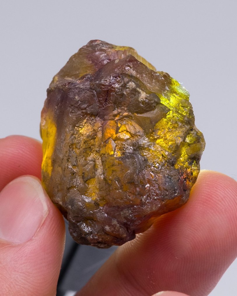 GEM SPHALERITE VAR.CLEOPHANE (CLASSIC MATERIAL) - Height: 3.6 cm - Width: 3.3 cm- 37 g - (1) #4.3