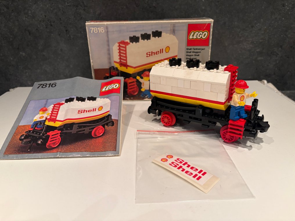Lego Σετ - 7816 - Shell, Train - Shell Tanker Wagon #1.0