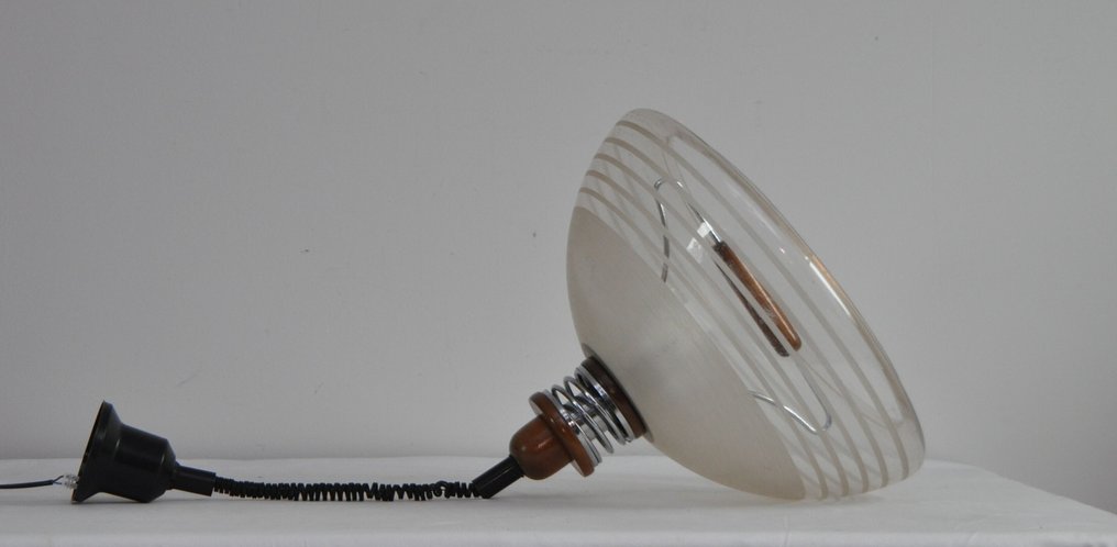 Ceiling lamp - Plastic, Wood #1.0