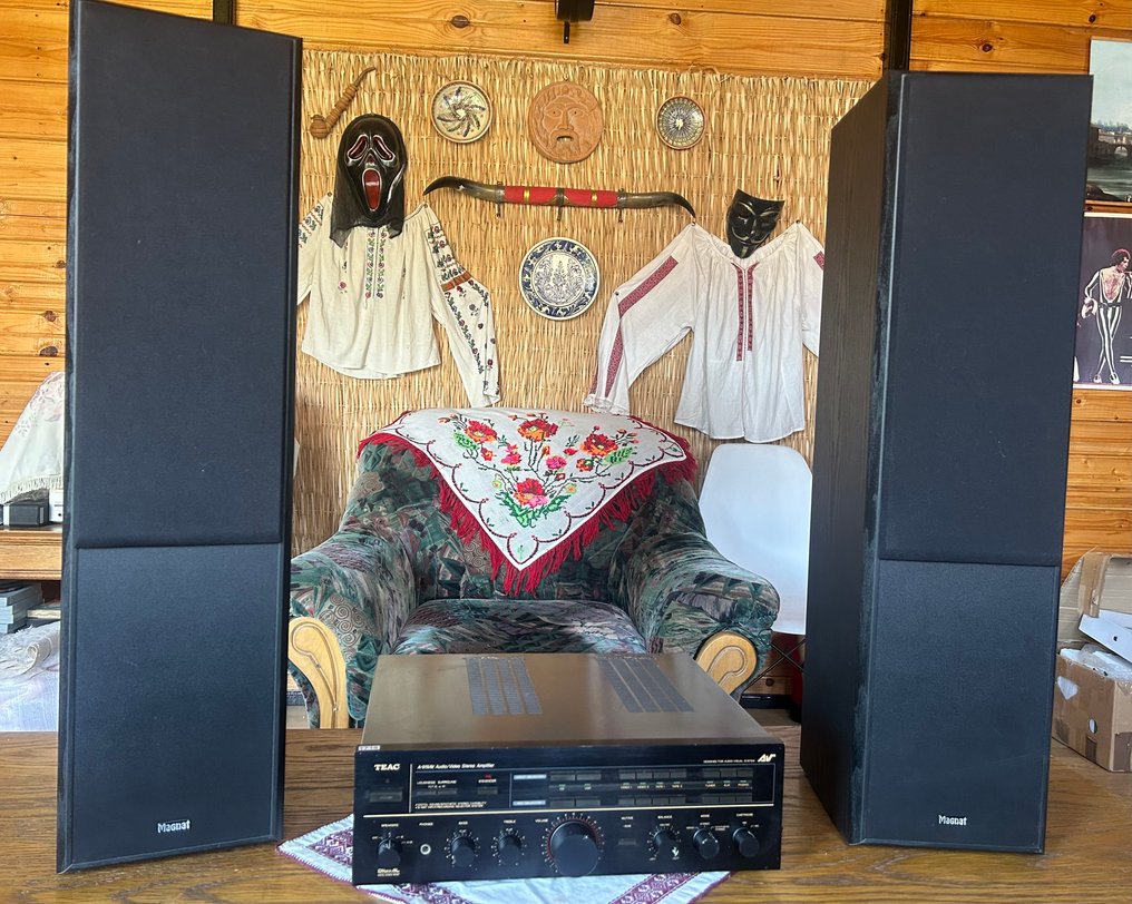 TEAC - A-919AV; Magnat Monitor Supreme 802 Hi-fi sæt - Flere modeller #1.0