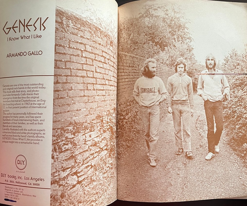 Signed, Armando Gallo - Genesis: I Know What I Like - 1980 #2.1