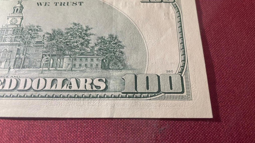 États-Unis d'Amérique. - 2 x 1 and 1 x 100 Dollars - various dates (Sans prix de réserve) #1.0