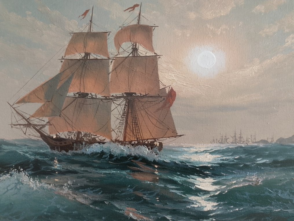 Vitalii Karpenko (1963) - Seascape evening #1.0