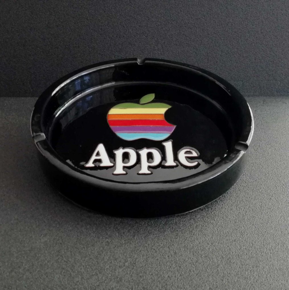 1980s Cenicero Apple • Memorabilia informática • RARO - 烟灰缸 - 陶瓷 #3.2