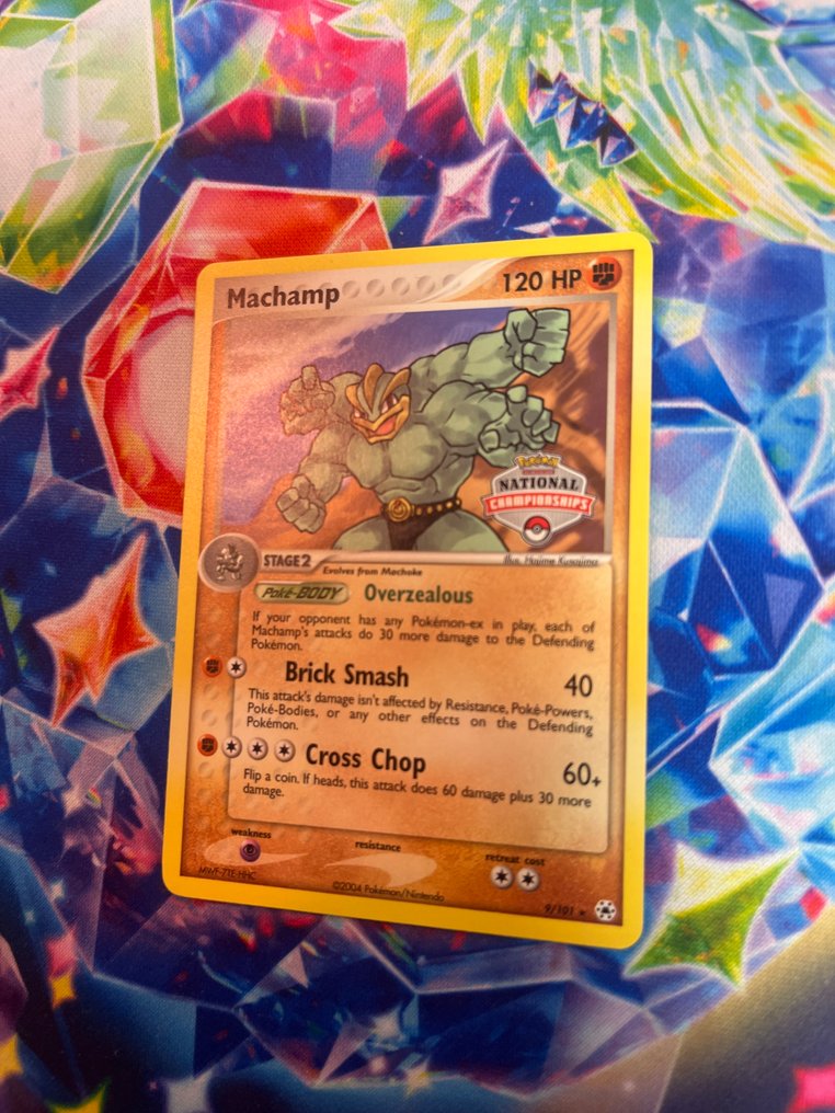 Pokémon - 1 Card - Machamp #9 - WOTC #1.0