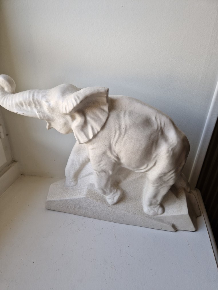Lejan - Γλυπτό, Eléphant Dolly - 29 cm - Πήλινο #1.0
