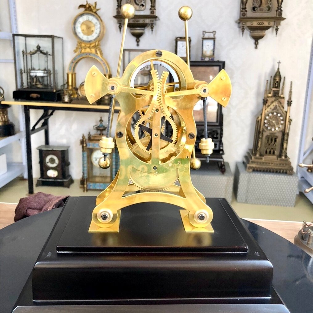 Relógio esqueleto - Banhado a ouro, Latão - 2025 - Navigator #4.3