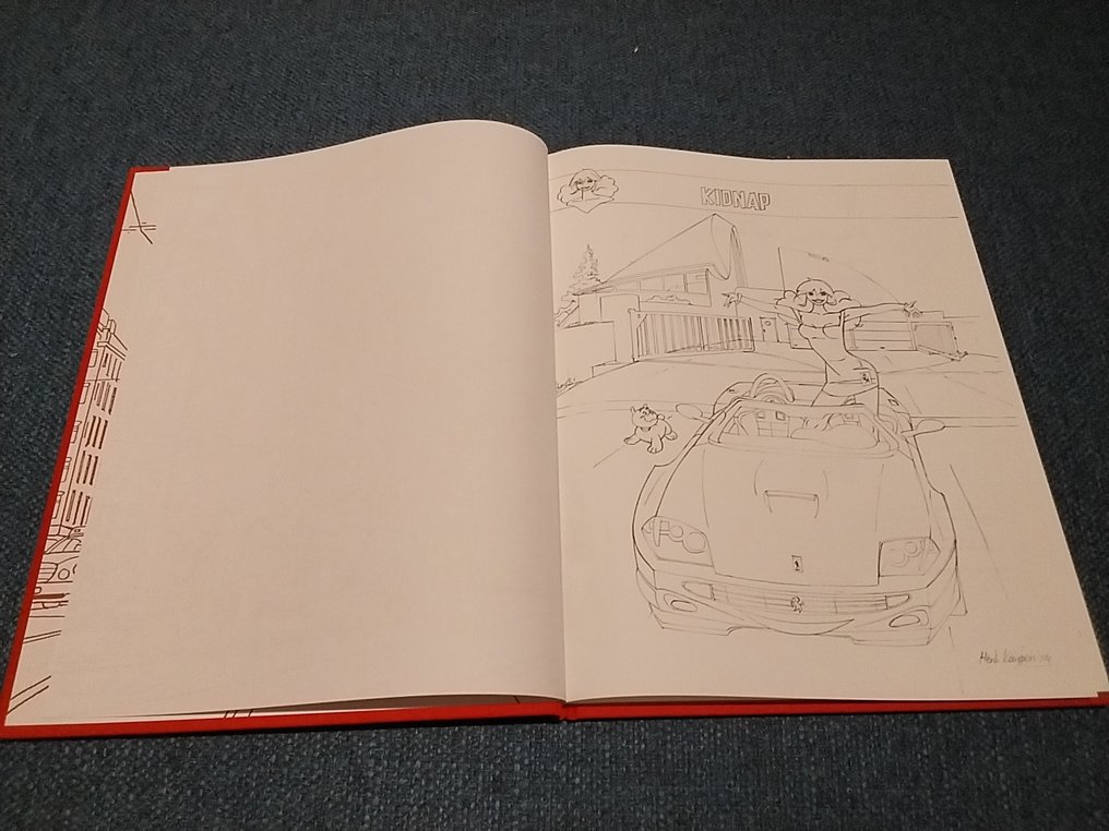 Franka 18 - Kidnap - Luxe linnen HC - 1 Album - Edición limitada y numerada - 2004 #4.3