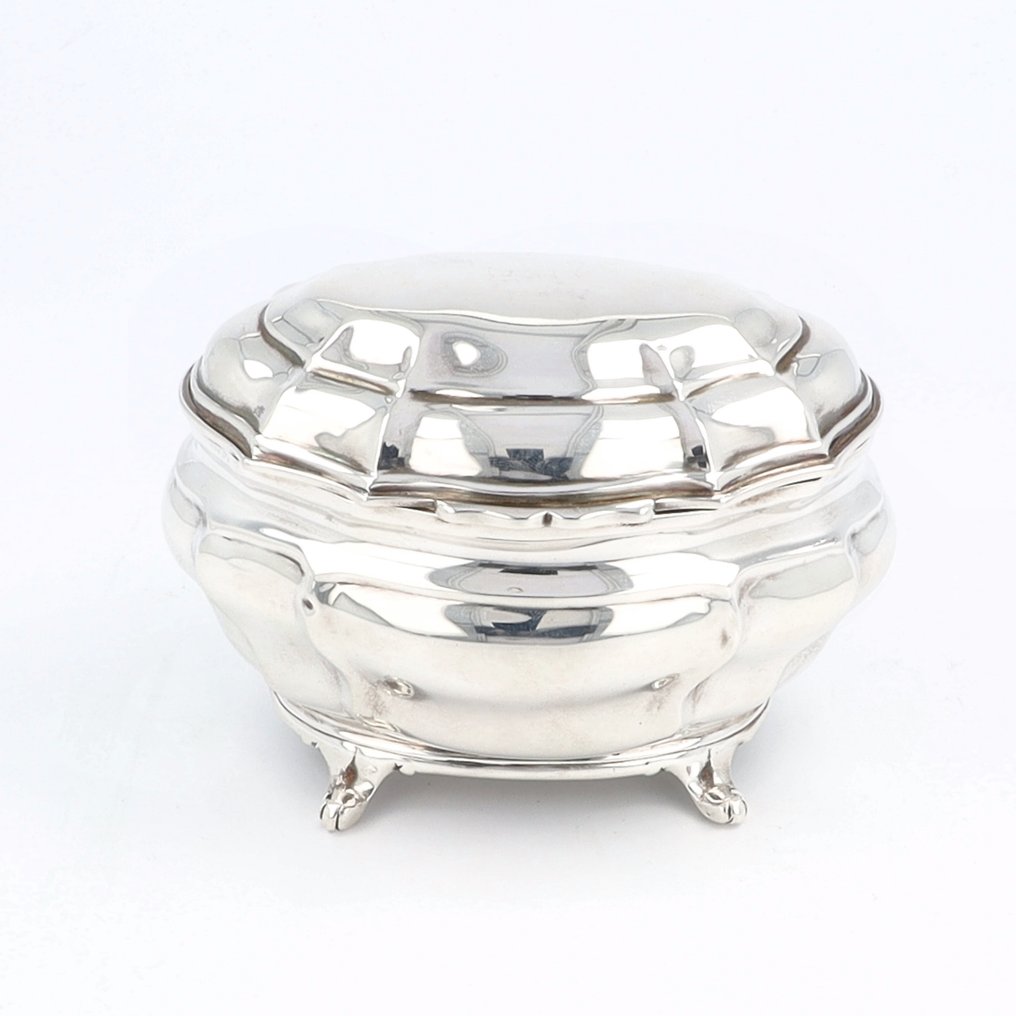 Charles Stuart Harris - Theedoos / Teacaddy - Londen, 1896 - Scatola - .925 argento #1.0