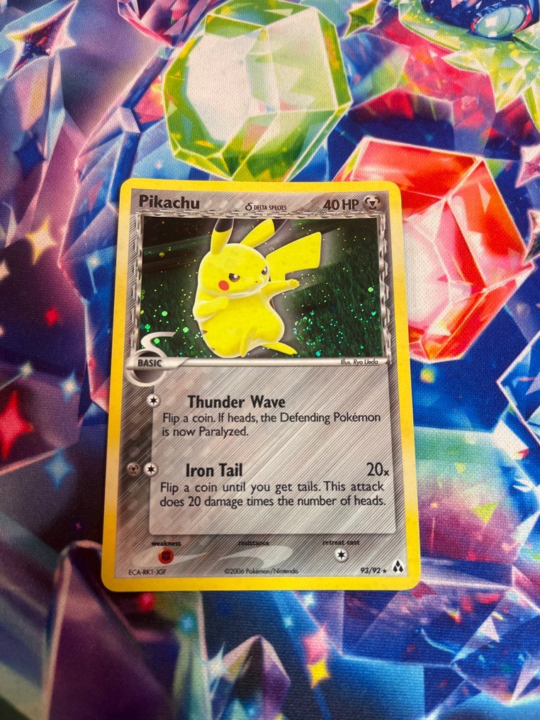 Pokémon - 1 Card - Pikachu #93 Holo - EX - EX Legend Maker #1.0