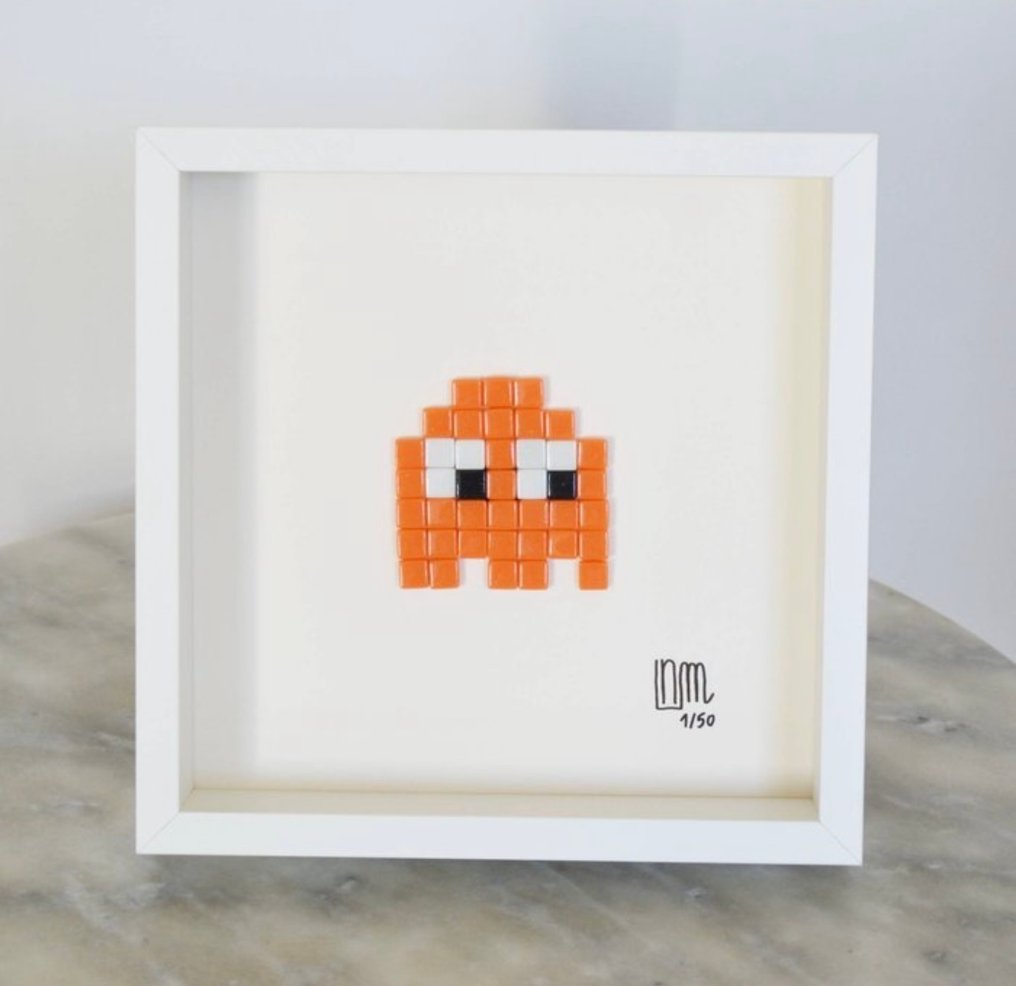 nLm (XX) - Pac-Man Orange, Mosaic #1.0