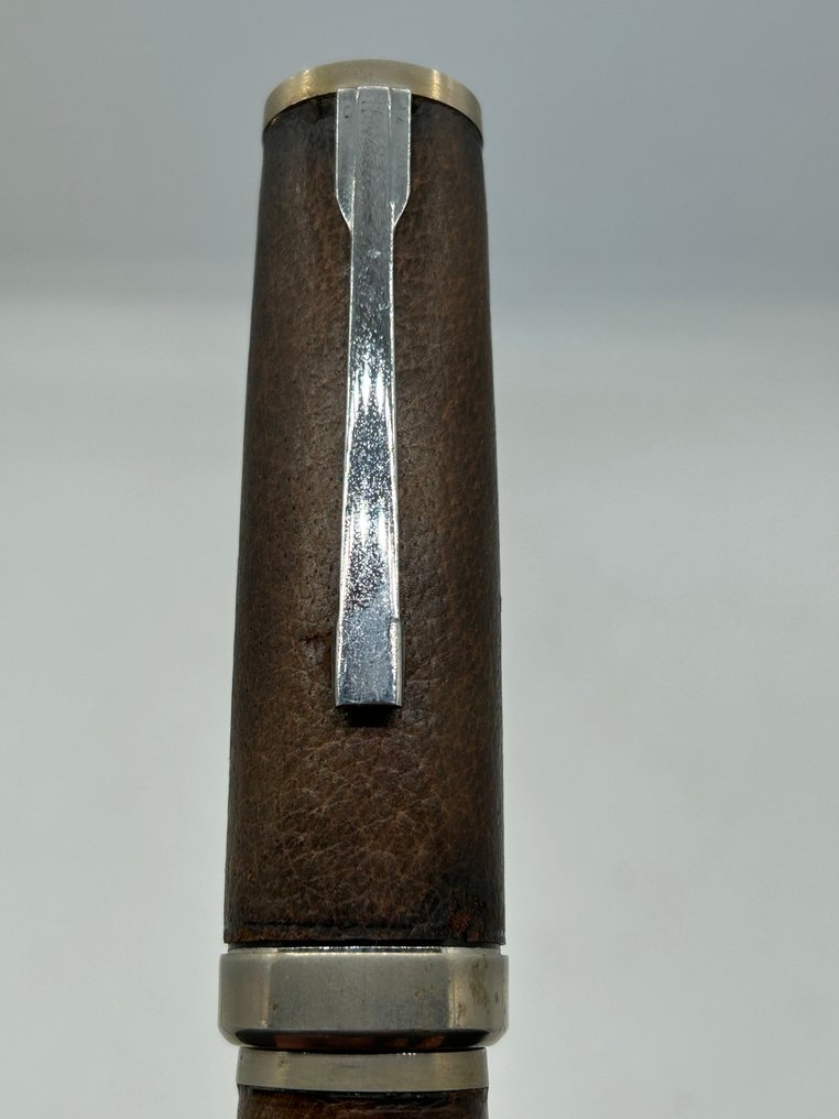 Montegrappa - Gucci x Montegrappa brown jumbo XL “the big pen for big men” - Fountain pen #4.3