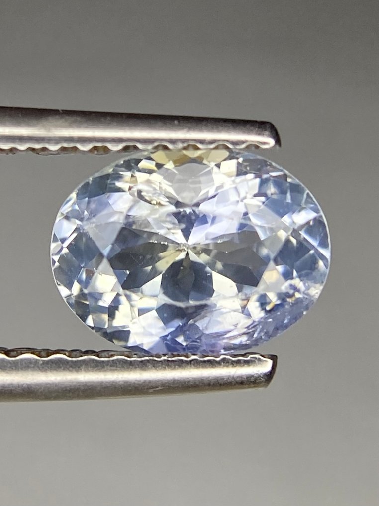 Zonder minimumprijs - 1 pcs Blauw Saffier - 1.45 ct - nternational Colored Gemstone Association (ICA GemLab) #4.3