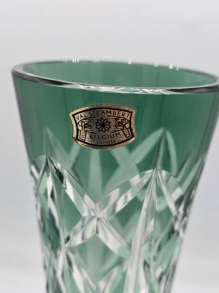 Val Saint Lambert - Vase - Crystal #1.0