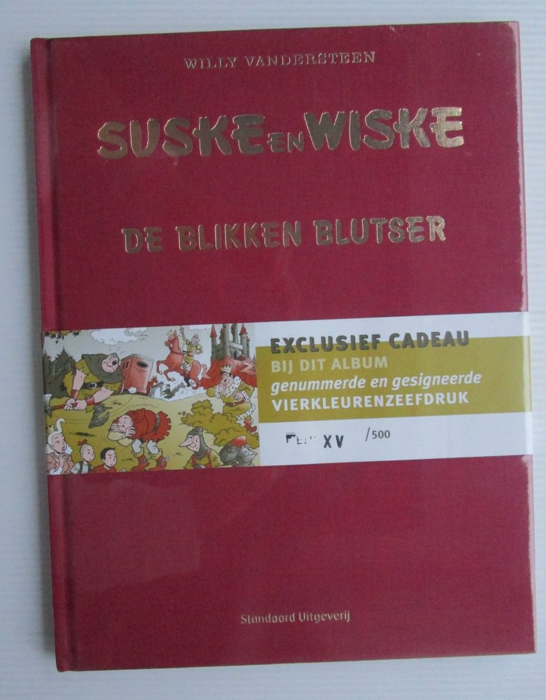 Suske en Wiske 290 - De blikken blutser - luxe linnen HC - auteursexemplaar - 1 Album - First edition - 2006 #1.0