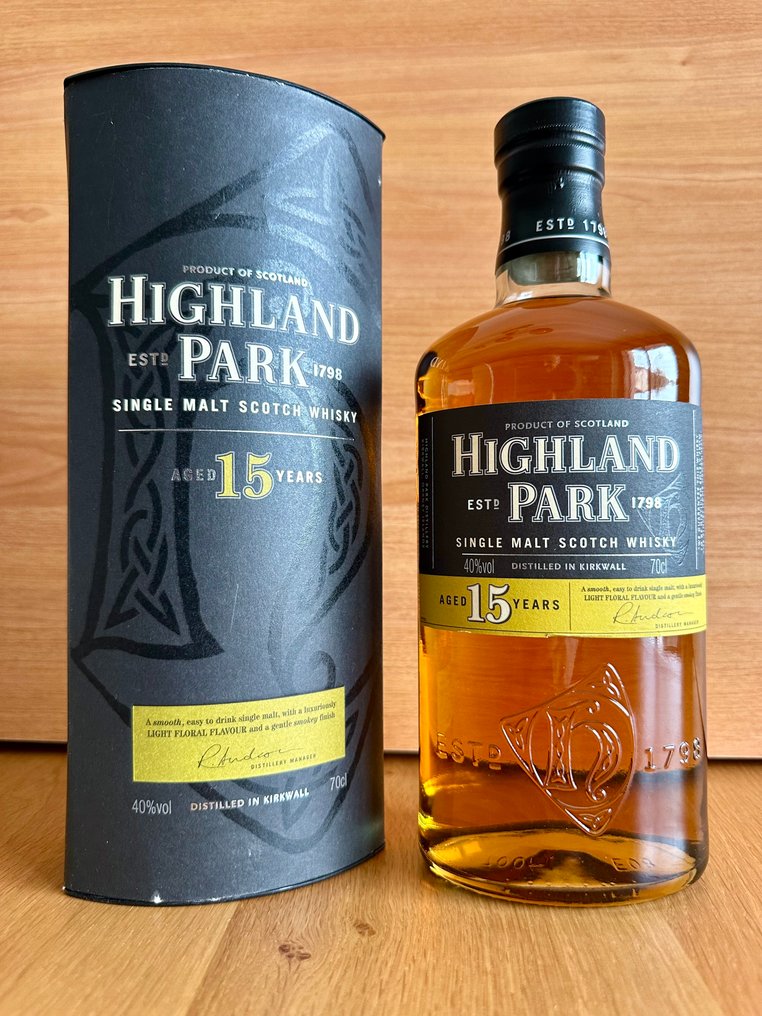 Highland Park 15 years old - b. Lata 2010–2019 - 70cl #1.0