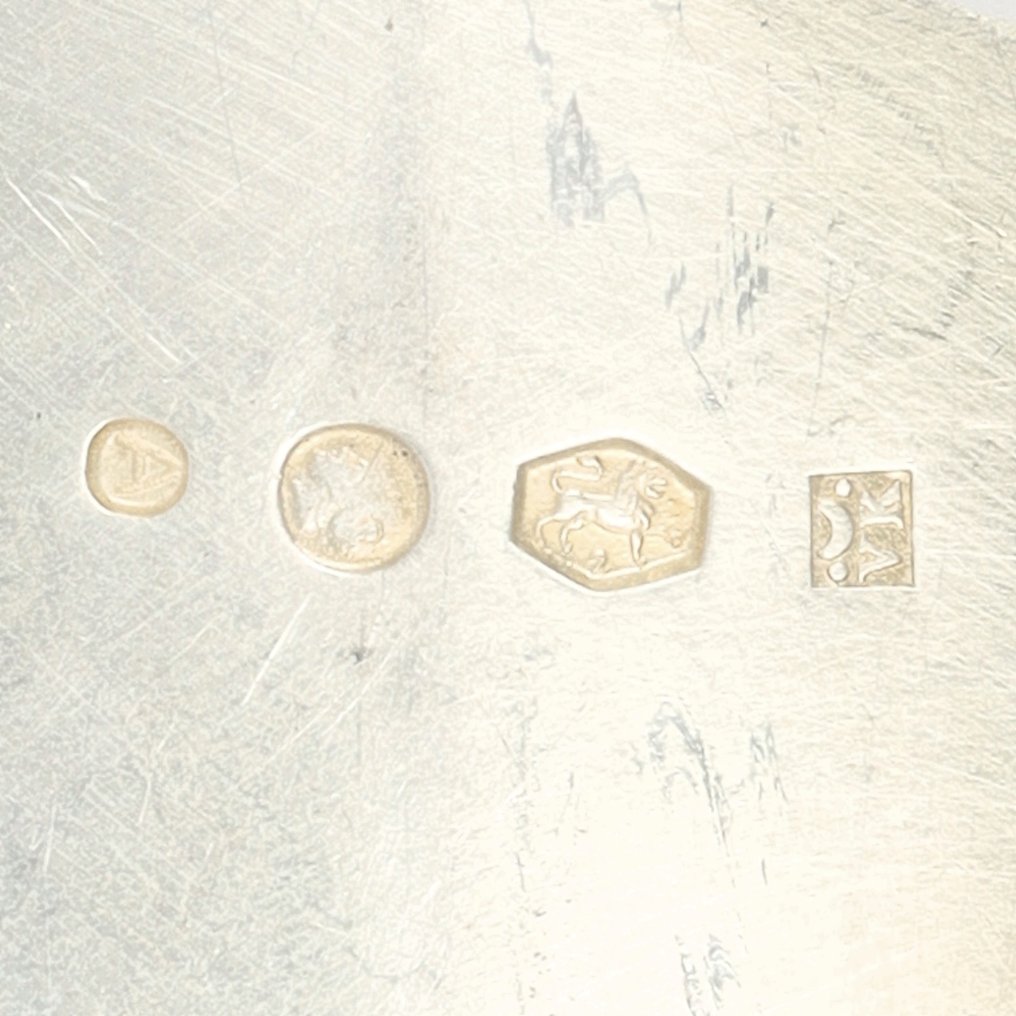 J. M. van Kempen - Jugendstil - Paletta per servire i dolci - .833 argento - 1910 #4.3