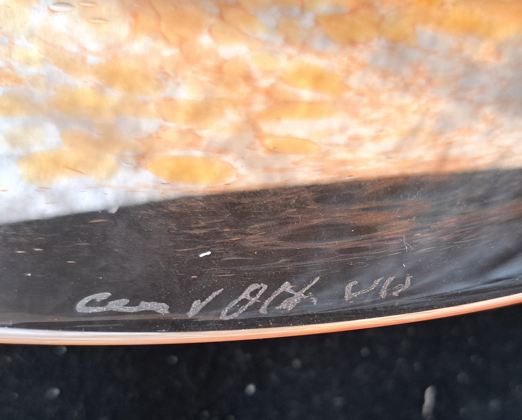 Cees van Olst - Tarjotin - Lasi #1.0