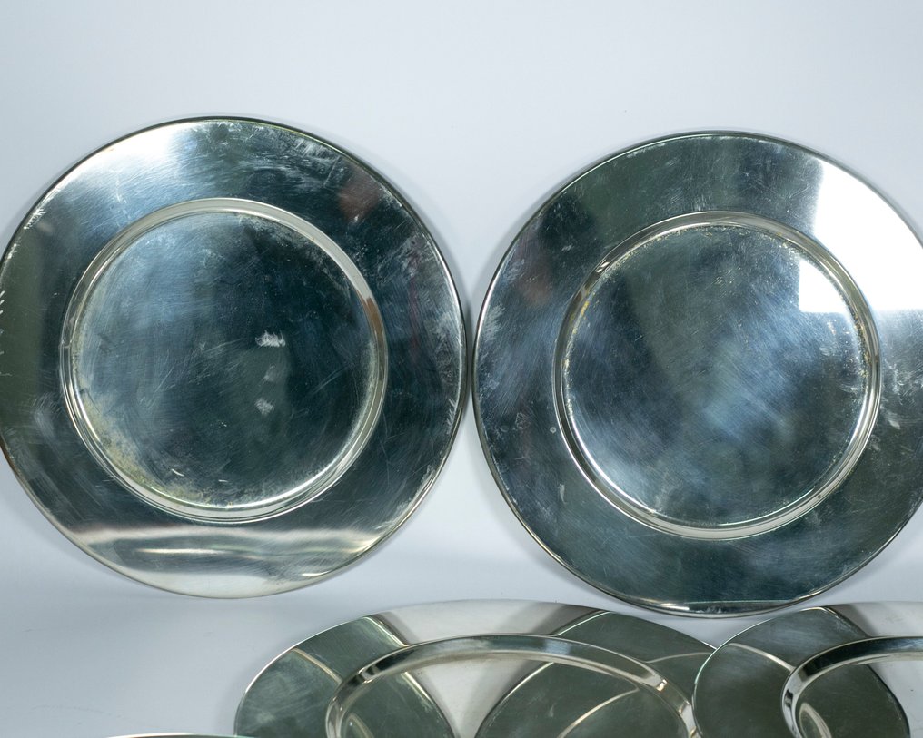 Dækketallerken (6) - Forsølvet #3.2