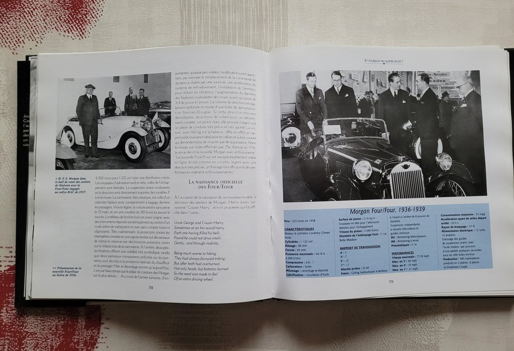 Constantin Parvulesco - Morgan une légende anglaise à 3 et 4 roues - 2004 #3.2