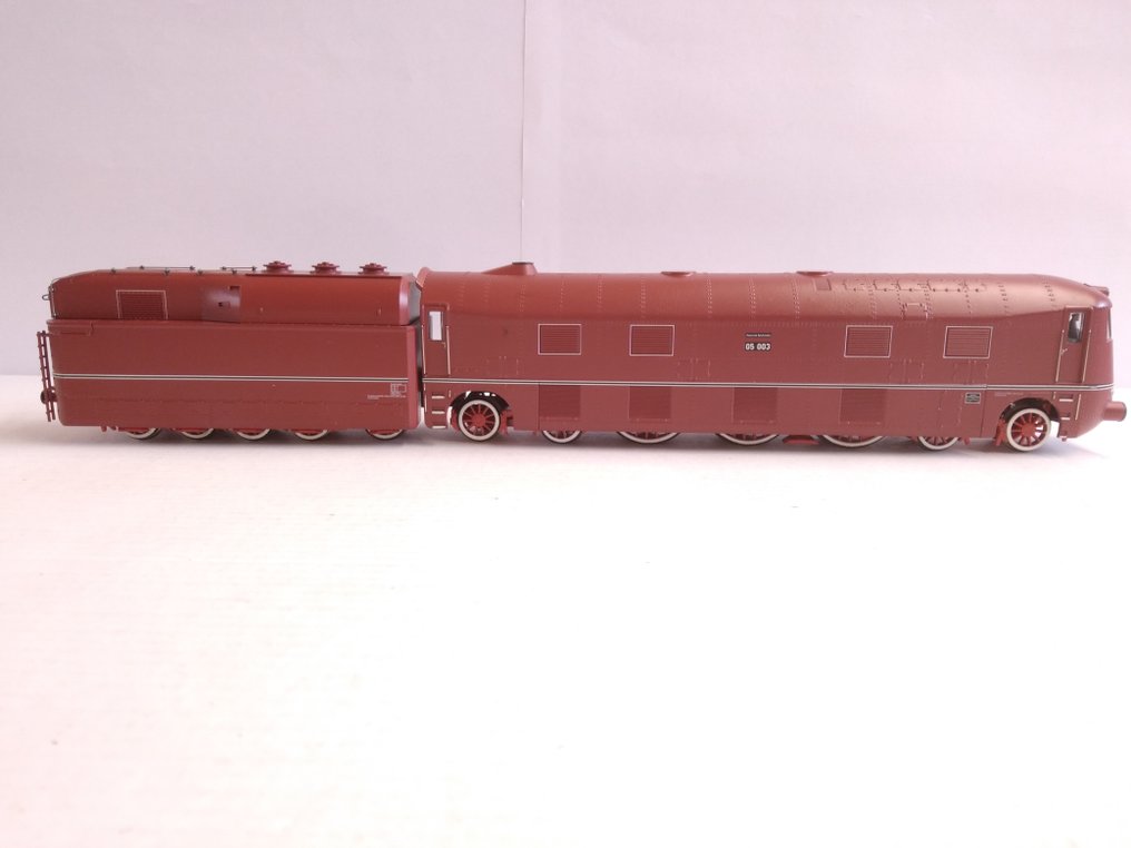 Liliput H0 - L131540 - Ατμομηχανή με όχημα μεταφοράς (1) - BR05 - DRG #3.2