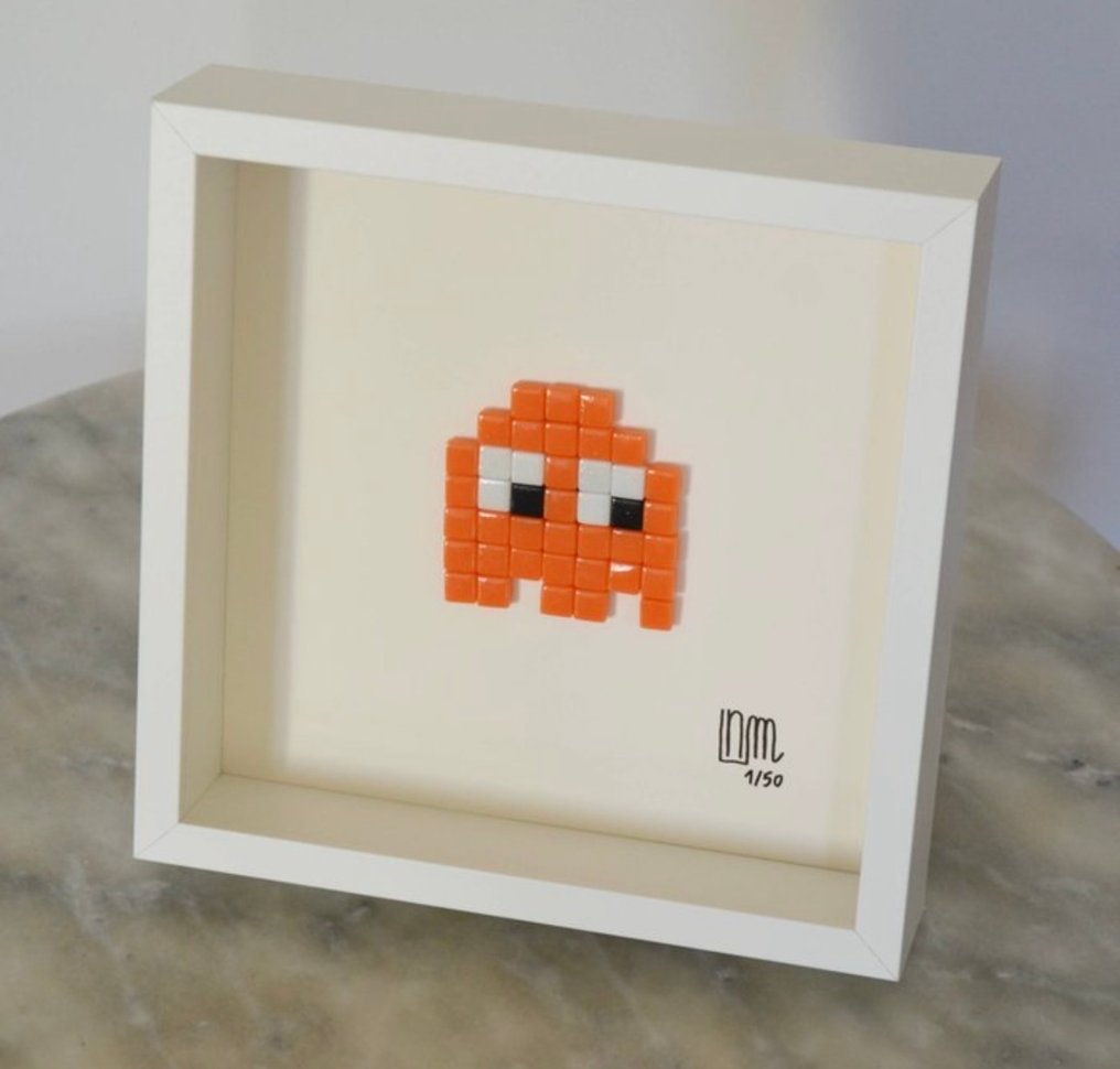 nLm (XX) - Pac-Man Orange, Mosaic #4.3