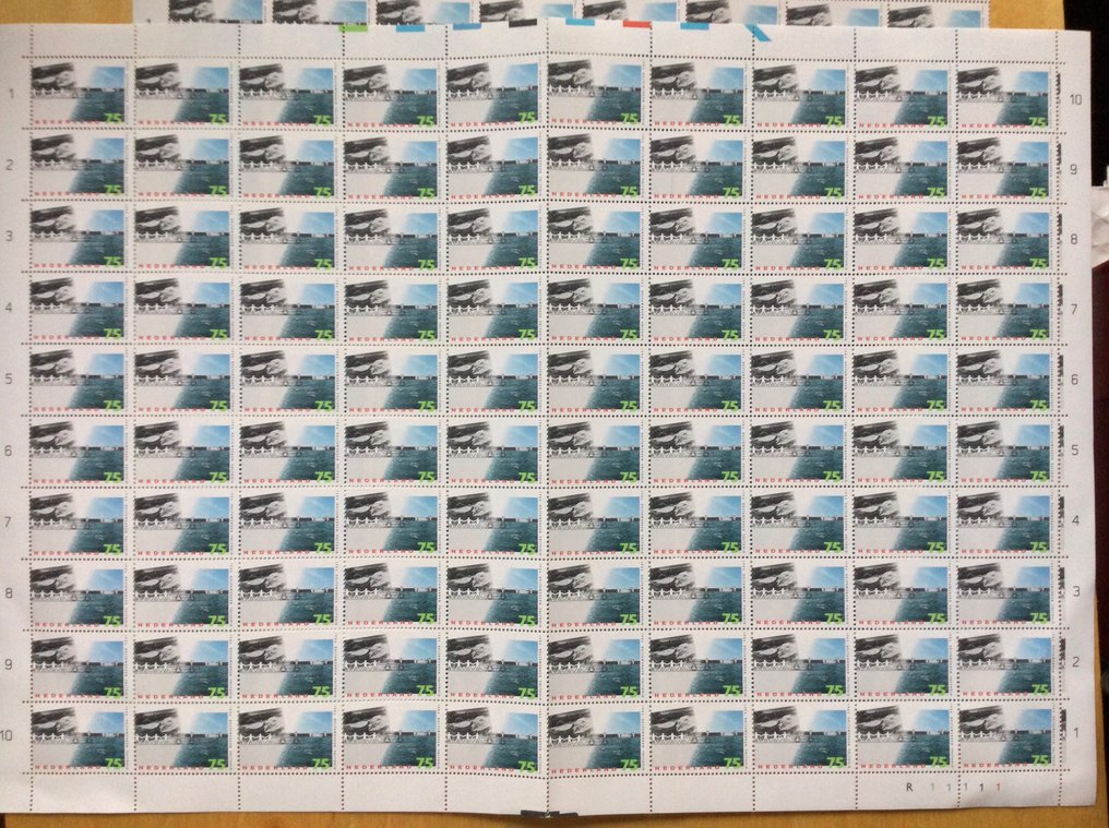 荷蘭  - Vel en veldelen Postfris Xxx #2.1