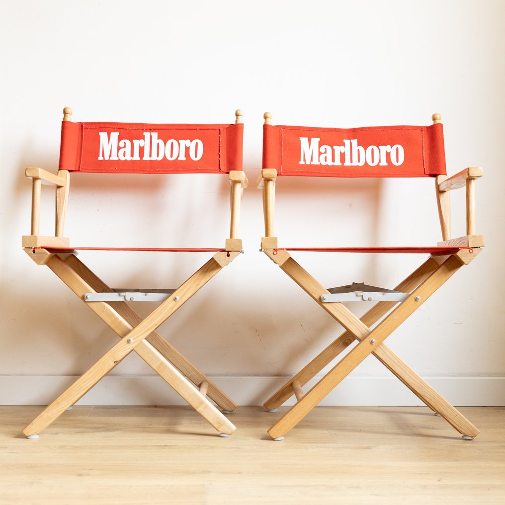 Marlboro - 椅子 (2) - 枫木 - 标志性的万宝路椅子 #1.0