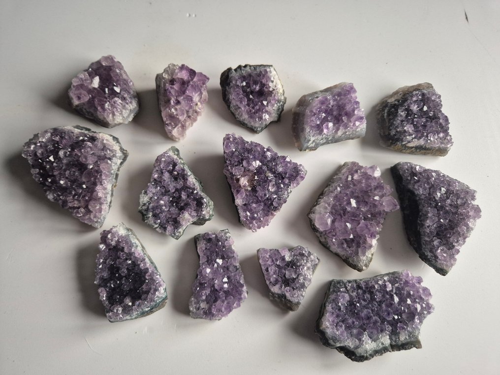 Amethyst Kristályklaszter- 1076 g - (14) #1.0