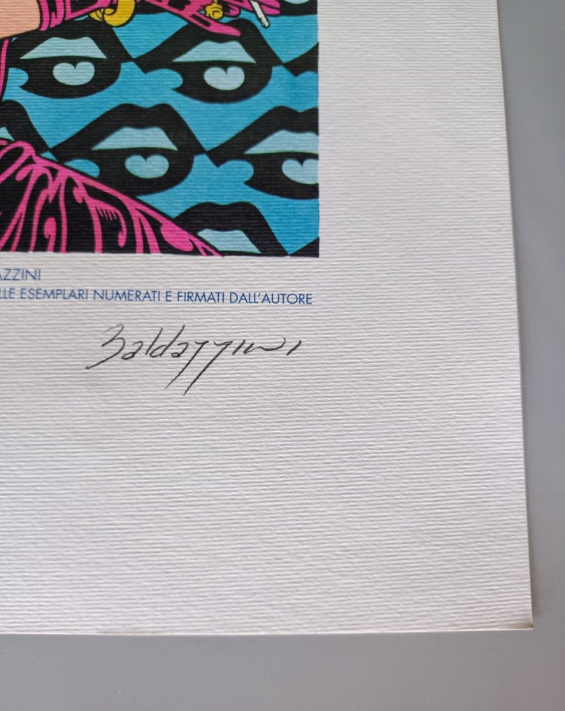 Roberto Baldazzini - 1 Lithograph - Fixtown - Ines #3.2