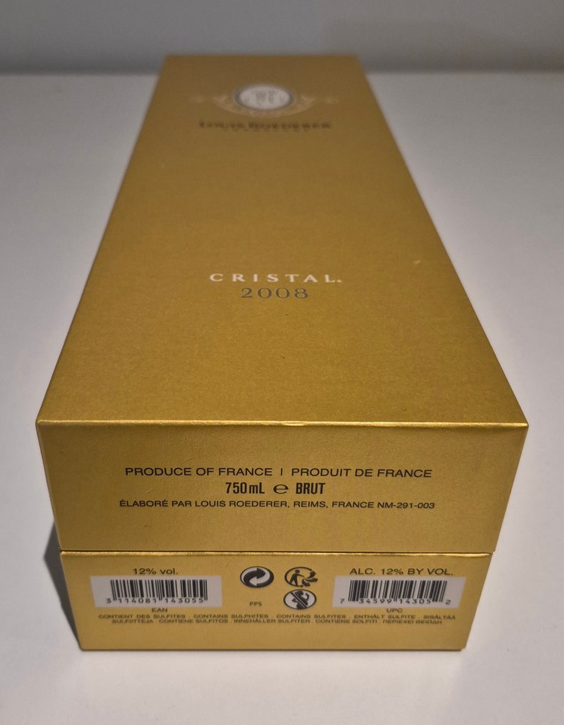 2008 Louis Roederer, Cristal - Champán Brut, Cristal - 1 Botella (0,75 L) #4.3