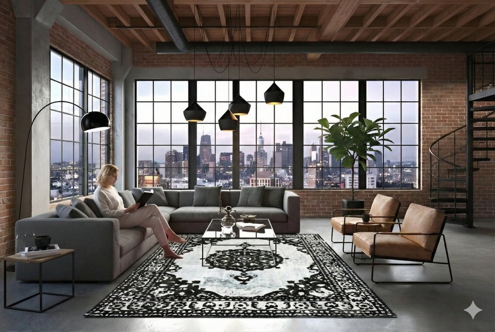 令人印象深刻的设计师复古 - XXL - 小地毯 - 395 cm - 270 cm - 有证书 #3.2