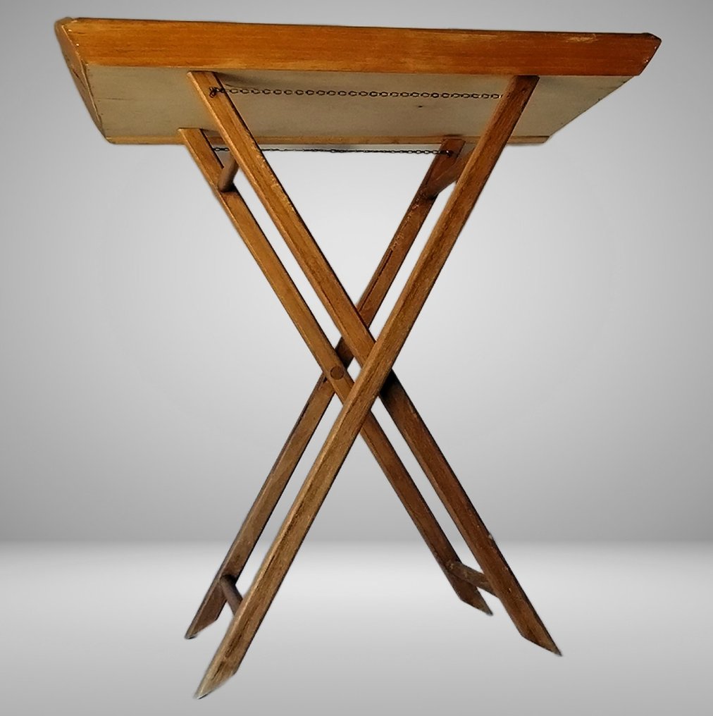 Butlertray, vintage - Salva - Berkenhout, corrente de messing #2.1