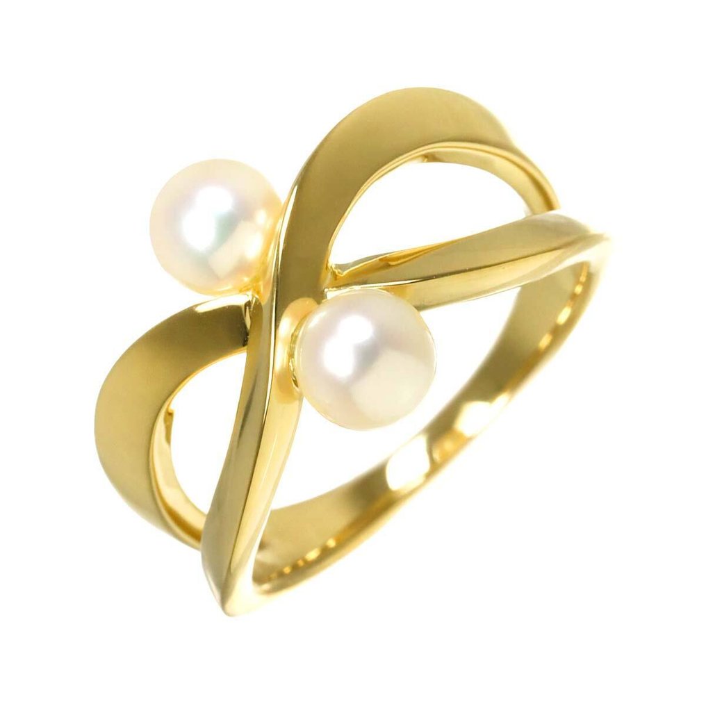 Mikimoto - Anello - 18 carati Oro giallo #1.0