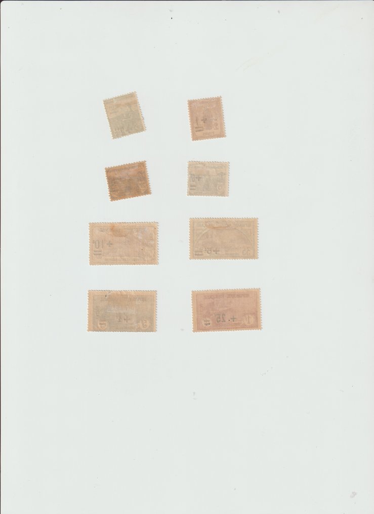 Frankrijk 1921/1928 - Postzegels jaren 1921 tot 1928 - Yvert&Tellier #3.2