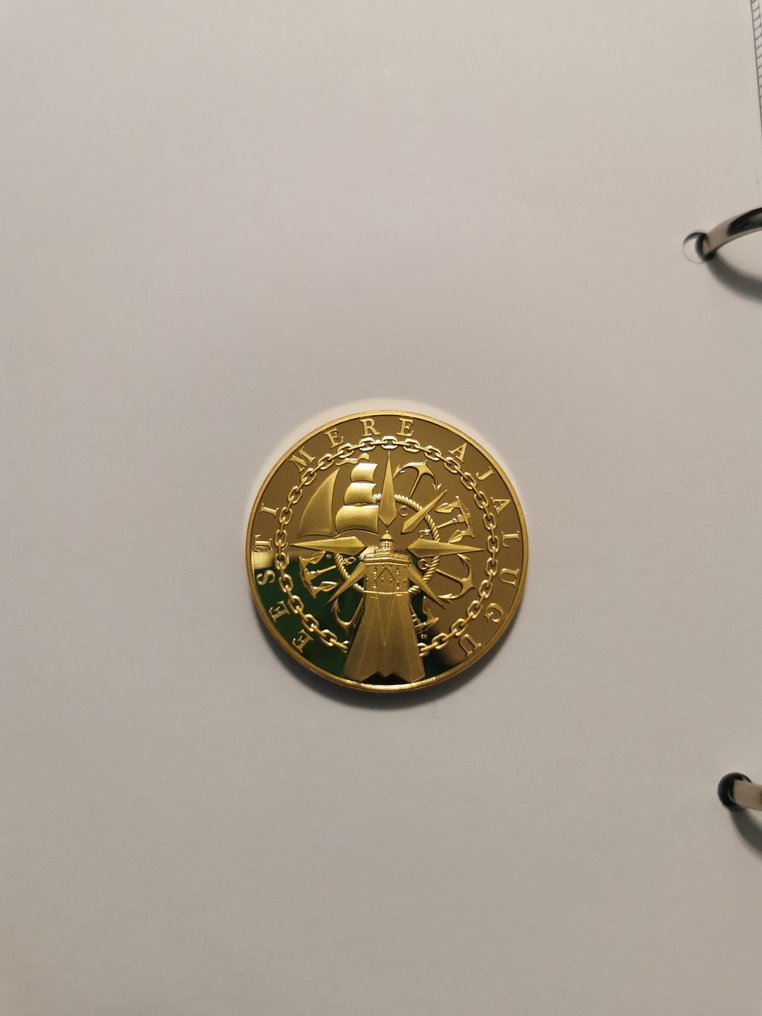 Estónia. Medal 2020 Collection of Estonian historical ships coins (Sem preço de reserva) #1.0