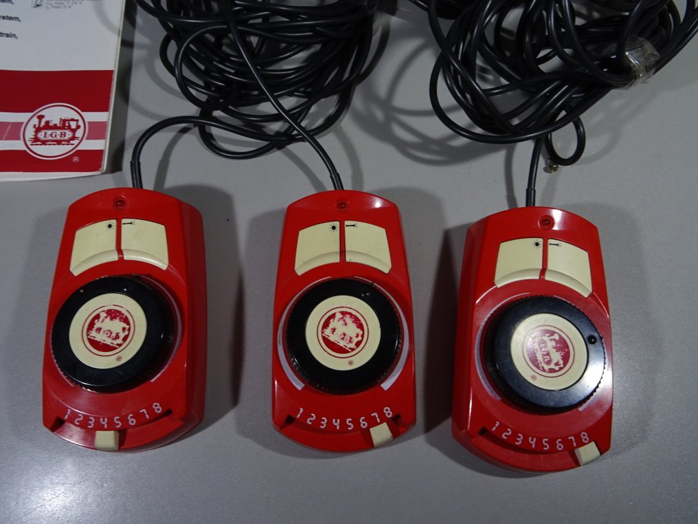 LGB, Lenz G - 50110/55000 - Transformer (1) - 1 x safety transformer, 1 x digital central multi-zone control + 3 x controllers #2.1