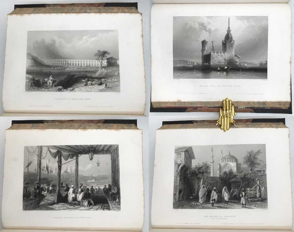 Miss Pardoe - The Beauties of The Bosphorus. Illustrated in a Series of Views of Constantinople and Its Environs. - 1840 #2.1