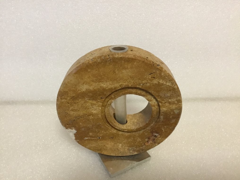 Maceta - Travertino - Vaso monofiore travertino #3.2